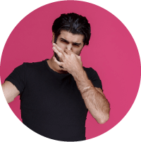 Symptoms of Tonsilitis - Bad breath